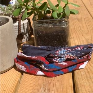 Bandeau headbands (two) w/ elastic